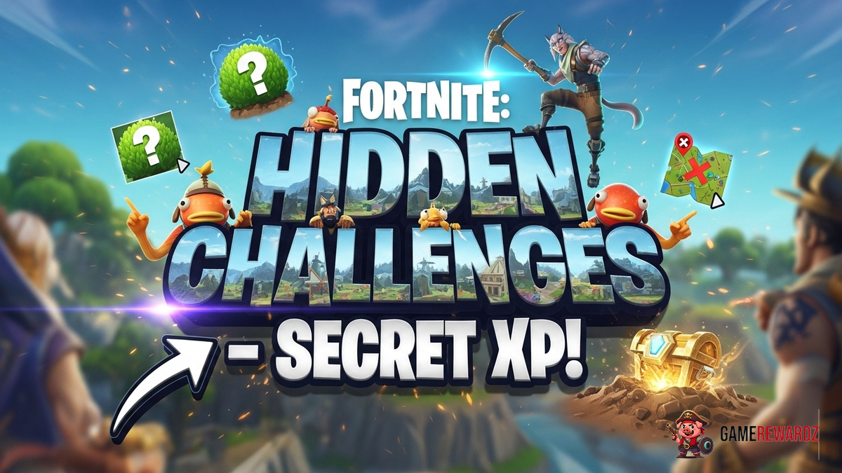 Fortnite: Hidden Challenges - Secret XP!